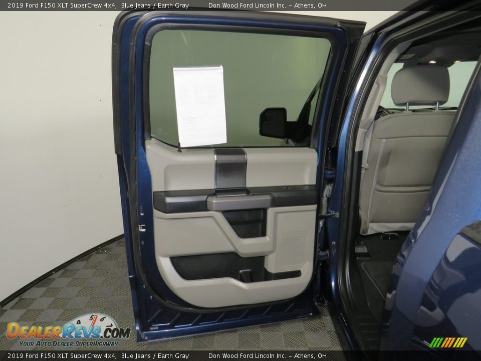 2019 Ford F150 XLT SuperCrew 4x4 Blue Jeans / Earth Gray Photo #21