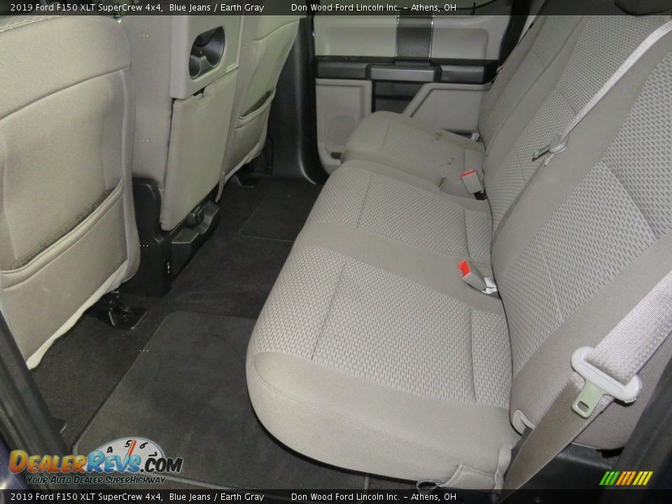2019 Ford F150 XLT SuperCrew 4x4 Blue Jeans / Earth Gray Photo #22