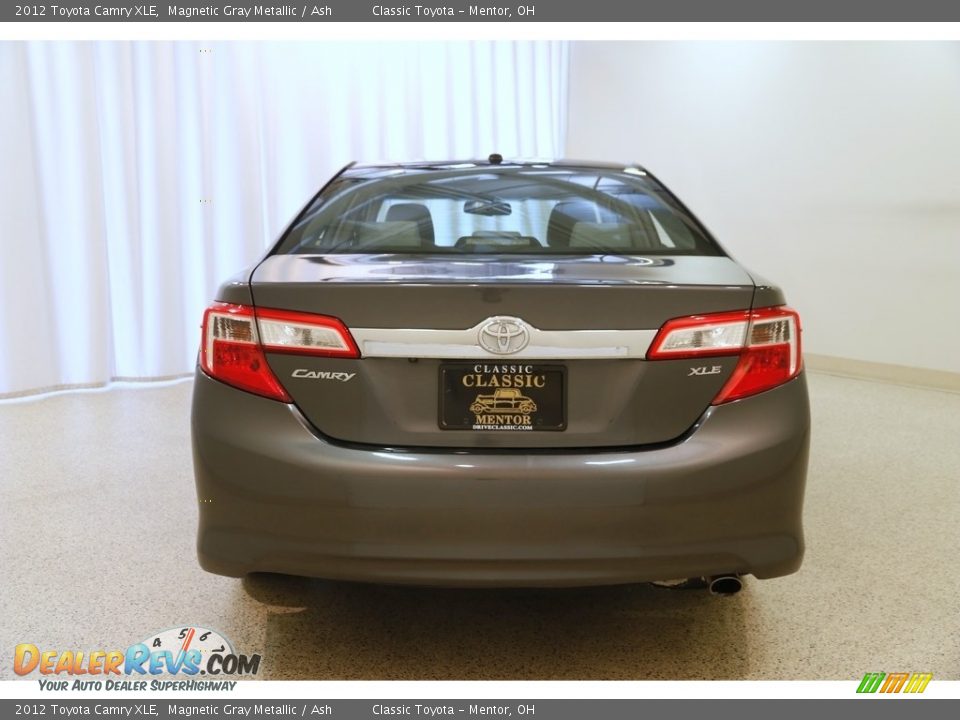 2012 Toyota Camry XLE Magnetic Gray Metallic / Ash Photo #19
