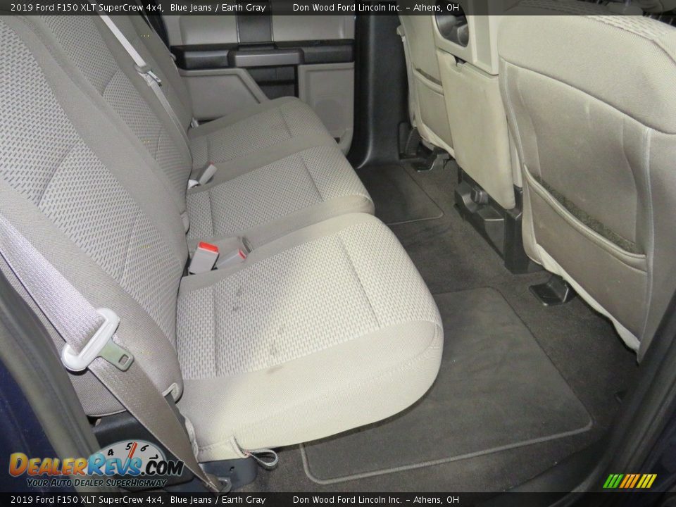 2019 Ford F150 XLT SuperCrew 4x4 Blue Jeans / Earth Gray Photo #25