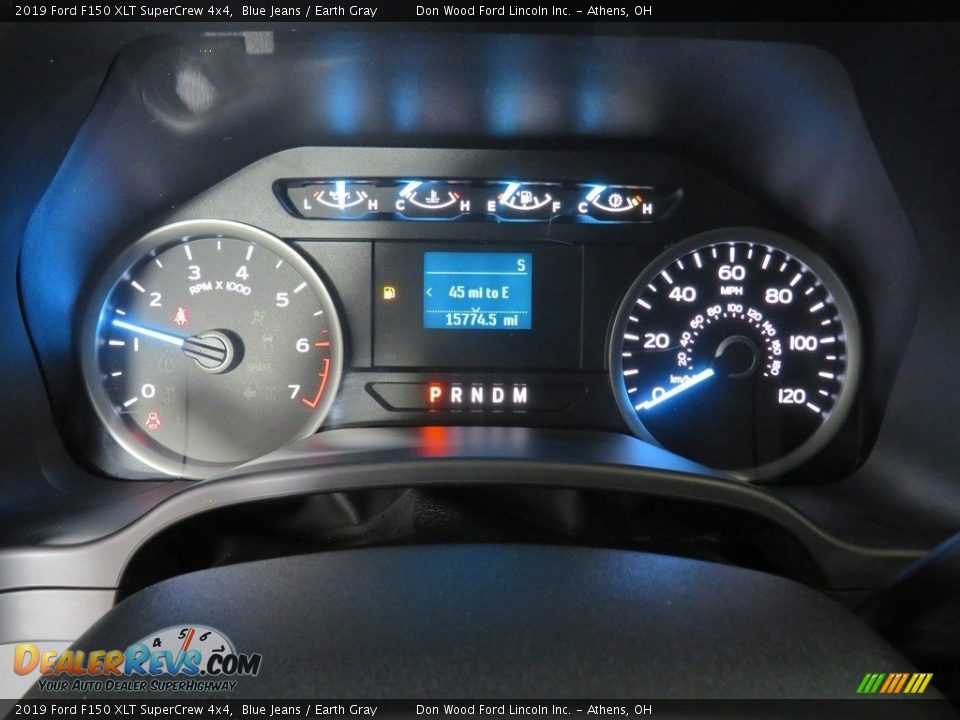 2019 Ford F150 XLT SuperCrew 4x4 Blue Jeans / Earth Gray Photo #29