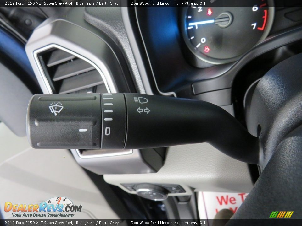 2019 Ford F150 XLT SuperCrew 4x4 Blue Jeans / Earth Gray Photo #31
