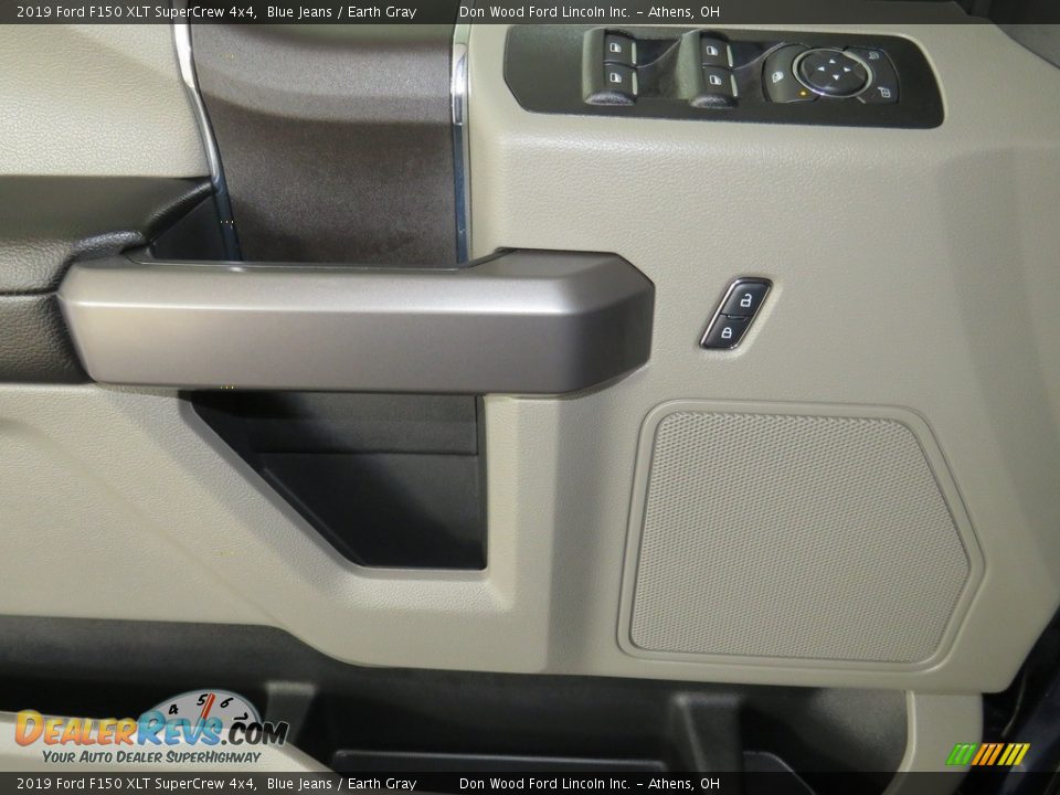 2019 Ford F150 XLT SuperCrew 4x4 Blue Jeans / Earth Gray Photo #36
