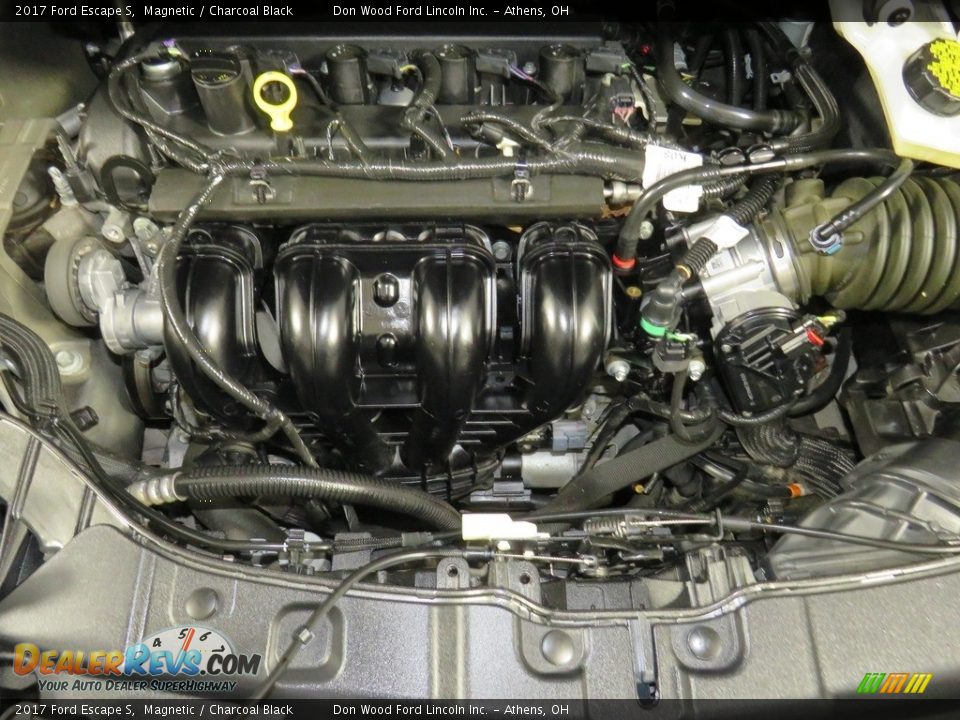 2017 Ford Escape S Magnetic / Charcoal Black Photo #6