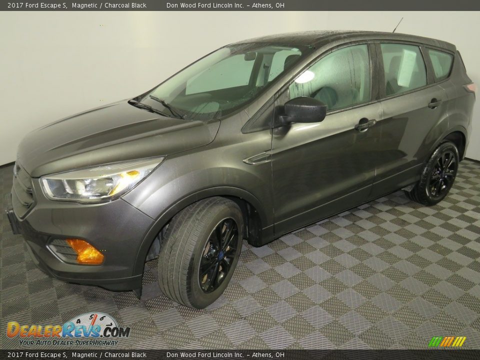 2017 Ford Escape S Magnetic / Charcoal Black Photo #8