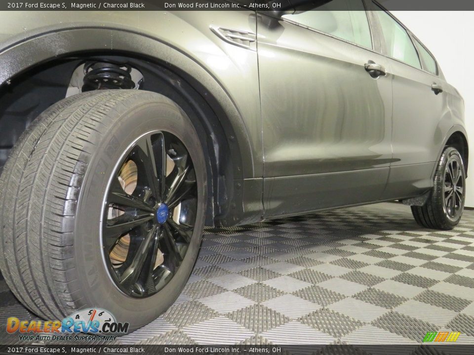 2017 Ford Escape S Magnetic / Charcoal Black Photo #9