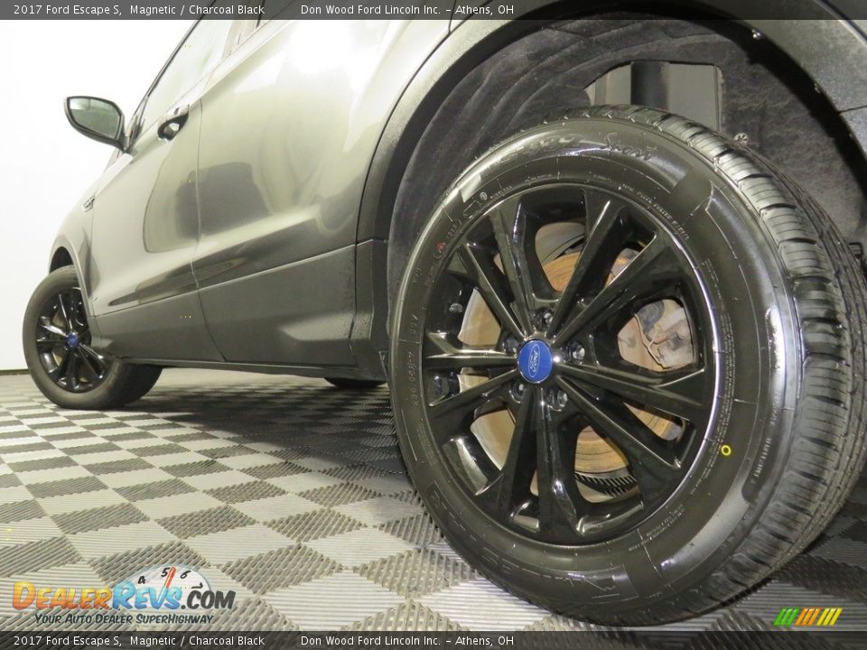 2017 Ford Escape S Magnetic / Charcoal Black Photo #11