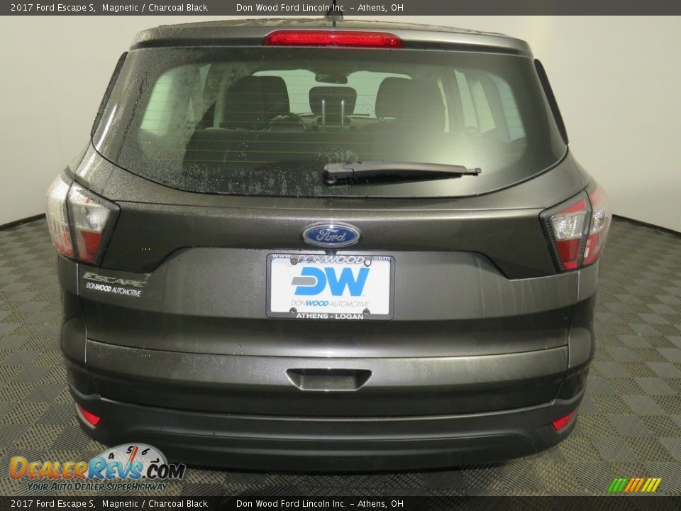 2017 Ford Escape S Magnetic / Charcoal Black Photo #12