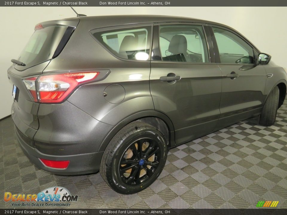 2017 Ford Escape S Magnetic / Charcoal Black Photo #16