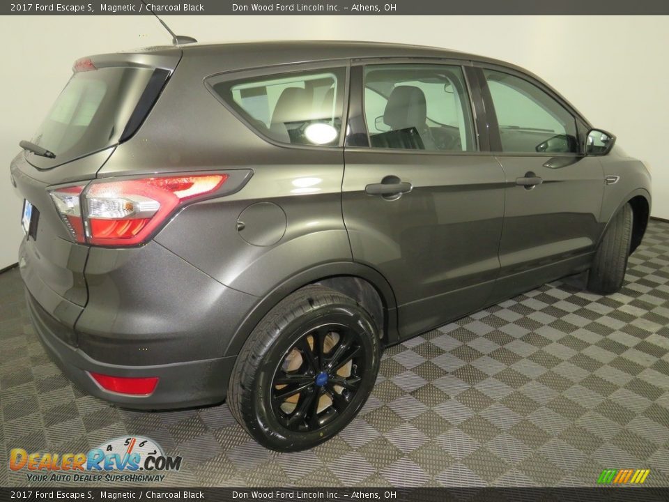 2017 Ford Escape S Magnetic / Charcoal Black Photo #17