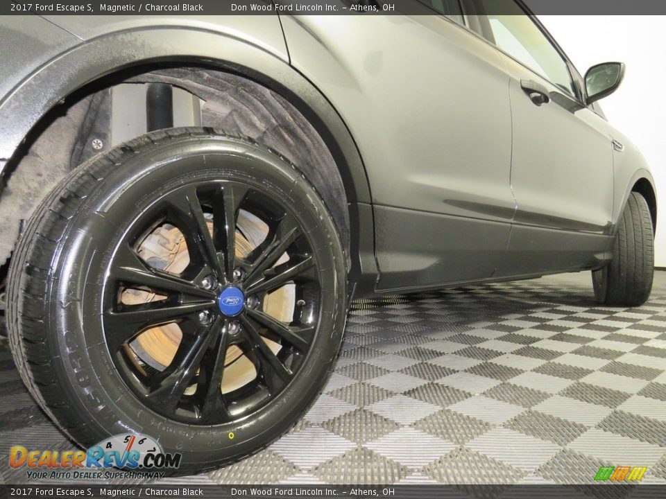 2017 Ford Escape S Magnetic / Charcoal Black Photo #18