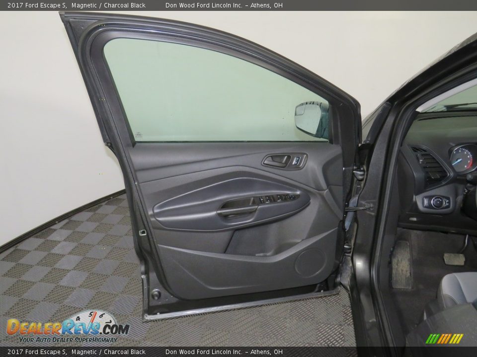 2017 Ford Escape S Magnetic / Charcoal Black Photo #19