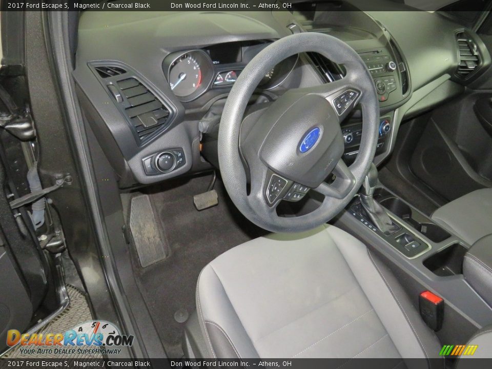 2017 Ford Escape S Magnetic / Charcoal Black Photo #21