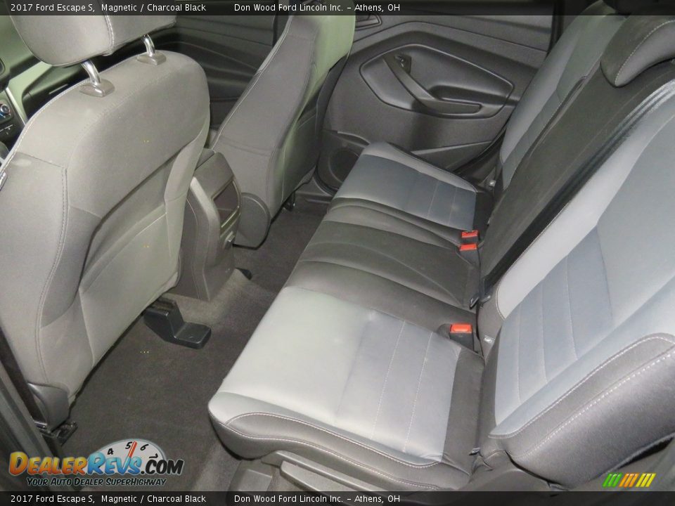 2017 Ford Escape S Magnetic / Charcoal Black Photo #24