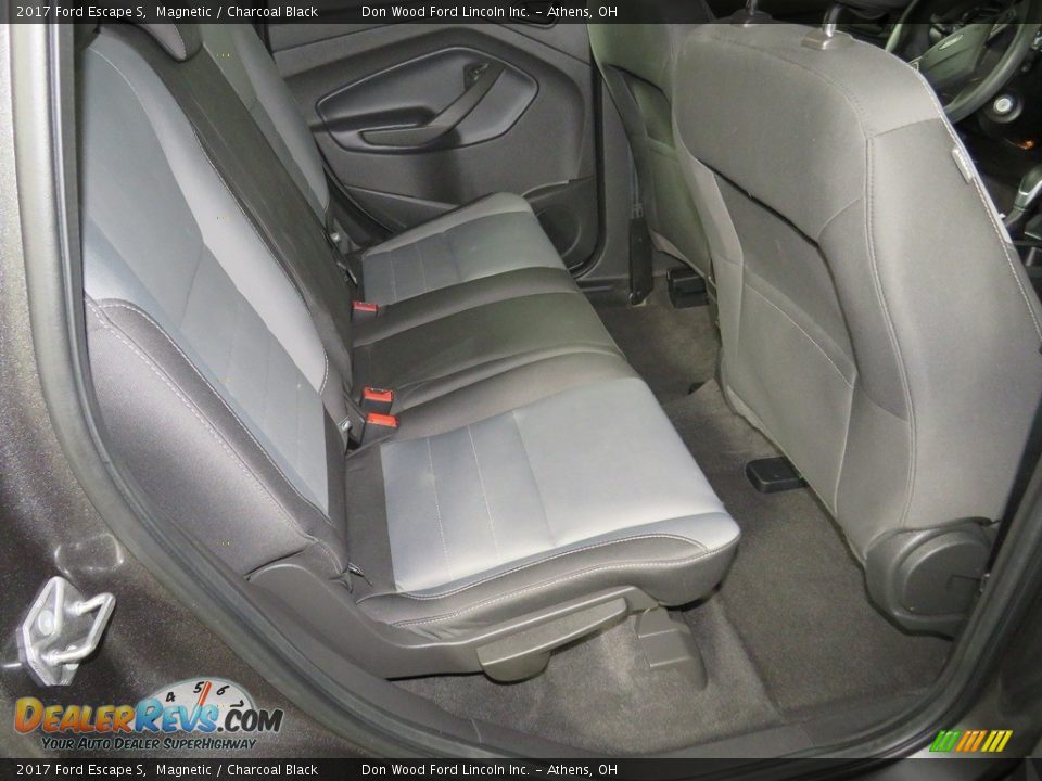2017 Ford Escape S Magnetic / Charcoal Black Photo #26