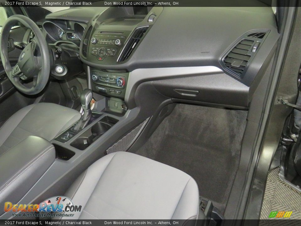 2017 Ford Escape S Magnetic / Charcoal Black Photo #29