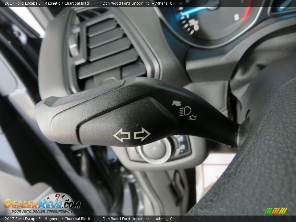 2017 Ford Escape S Magnetic / Charcoal Black Photo #32