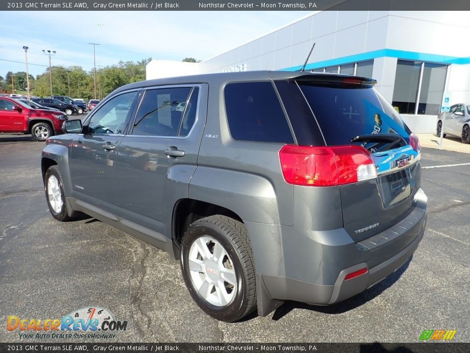 2013 GMC Terrain SLE AWD Gray Green Metallic / Jet Black Photo #4