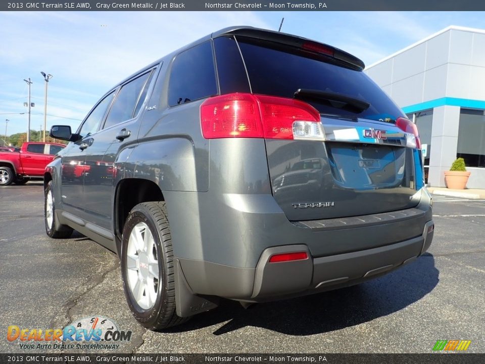 2013 GMC Terrain SLE AWD Gray Green Metallic / Jet Black Photo #5