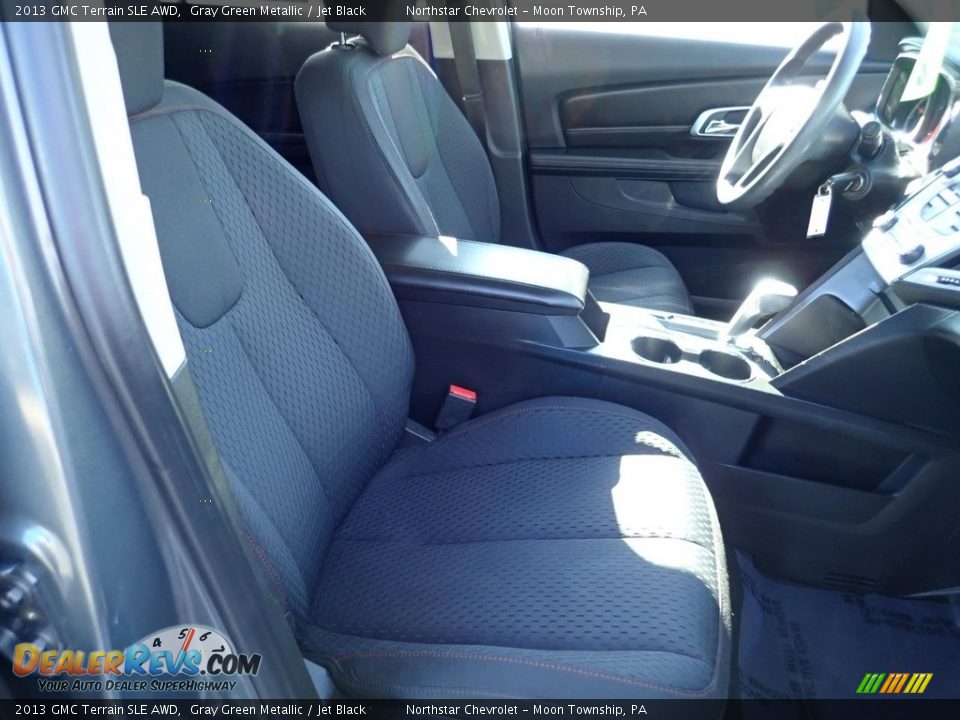 2013 GMC Terrain SLE AWD Gray Green Metallic / Jet Black Photo #15