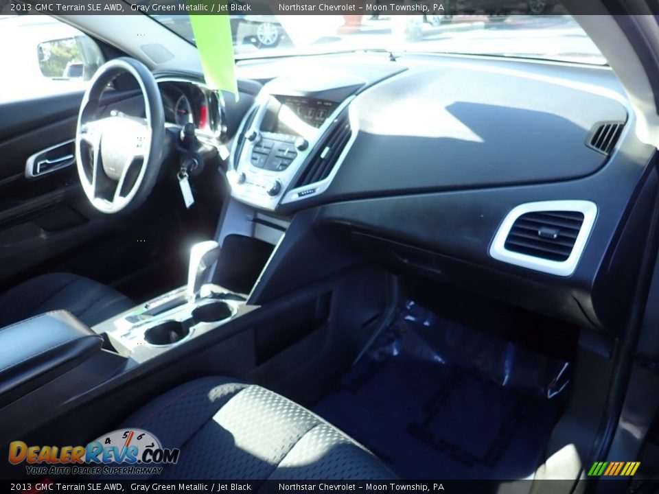 2013 GMC Terrain SLE AWD Gray Green Metallic / Jet Black Photo #16