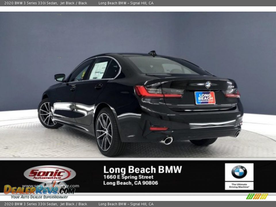 2020 BMW 3 Series 330i Sedan Jet Black / Black Photo #2