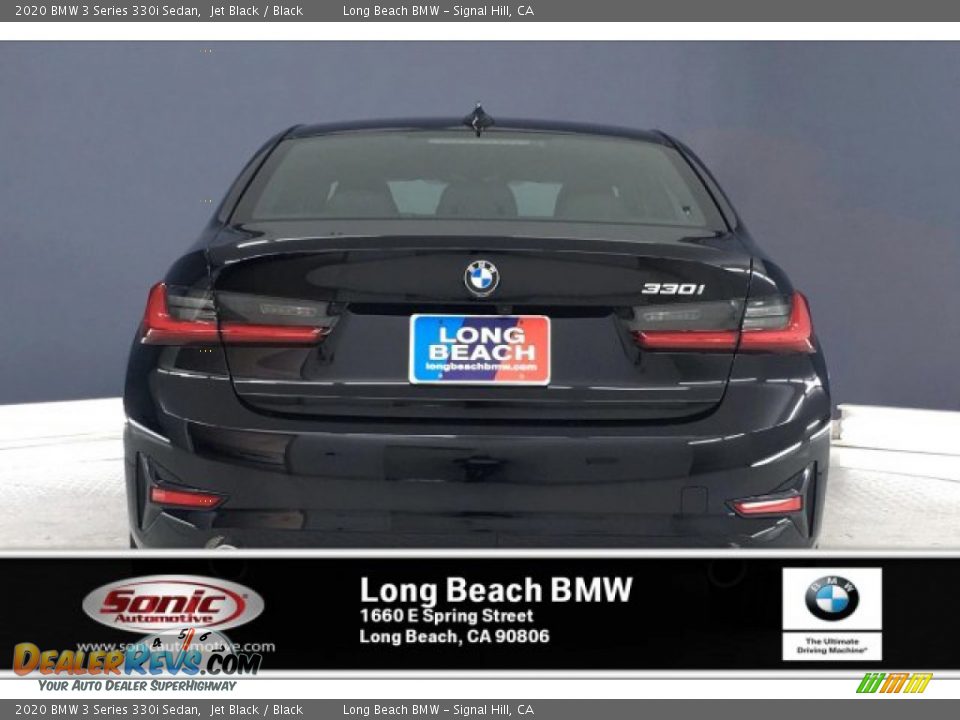 2020 BMW 3 Series 330i Sedan Jet Black / Black Photo #3