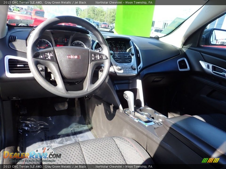 2013 GMC Terrain SLE AWD Gray Green Metallic / Jet Black Photo #22
