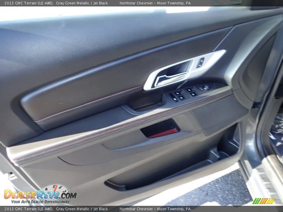 2013 GMC Terrain SLE AWD Gray Green Metallic / Jet Black Photo #24