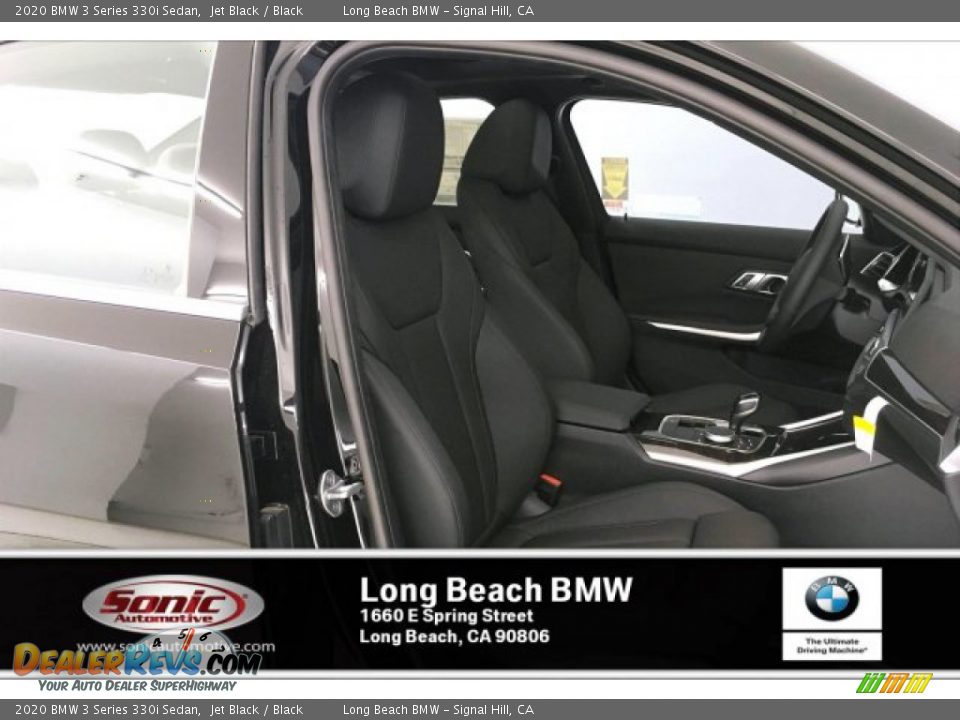 2020 BMW 3 Series 330i Sedan Jet Black / Black Photo #7