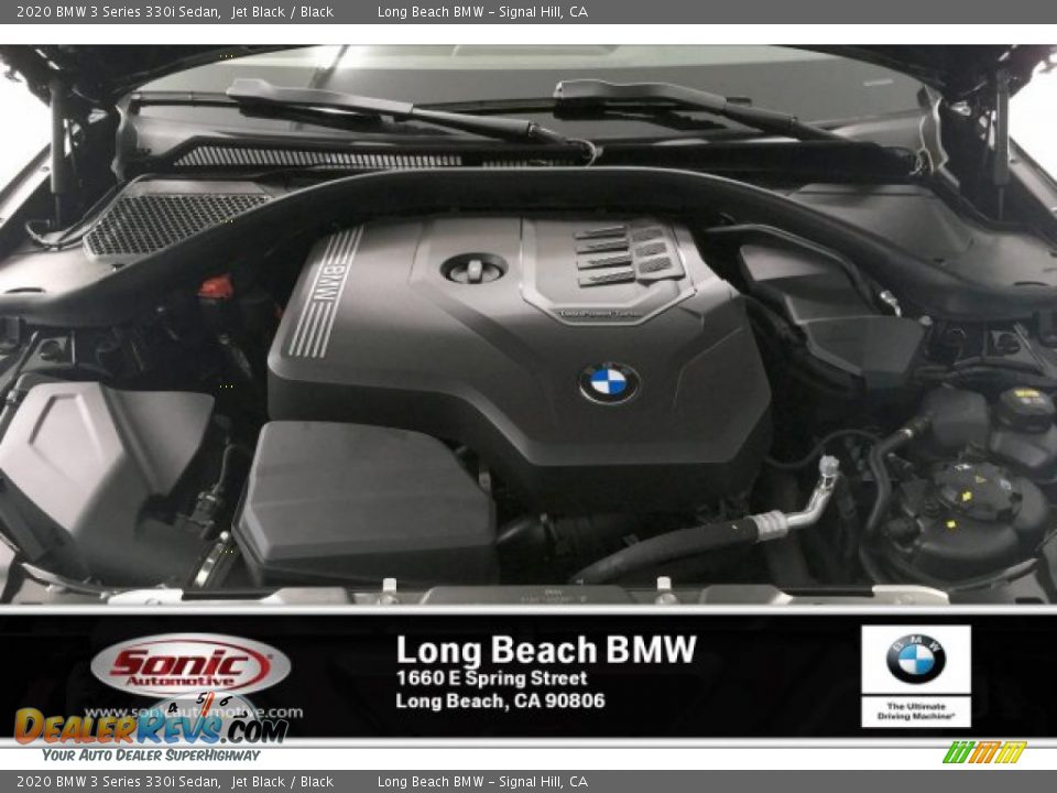 2020 BMW 3 Series 330i Sedan Jet Black / Black Photo #8