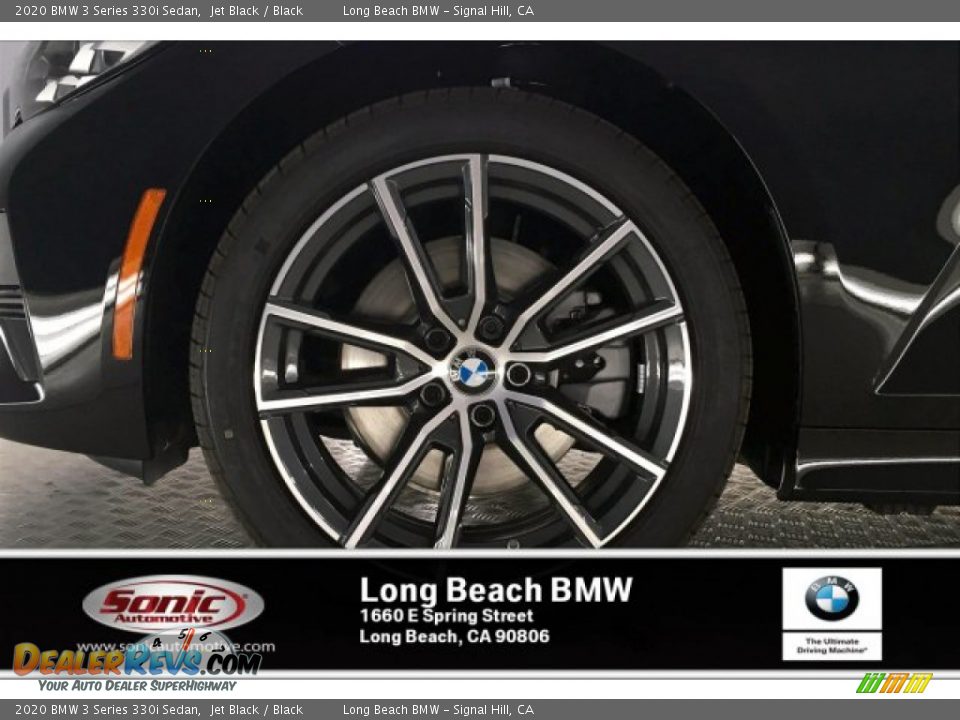 2020 BMW 3 Series 330i Sedan Jet Black / Black Photo #9