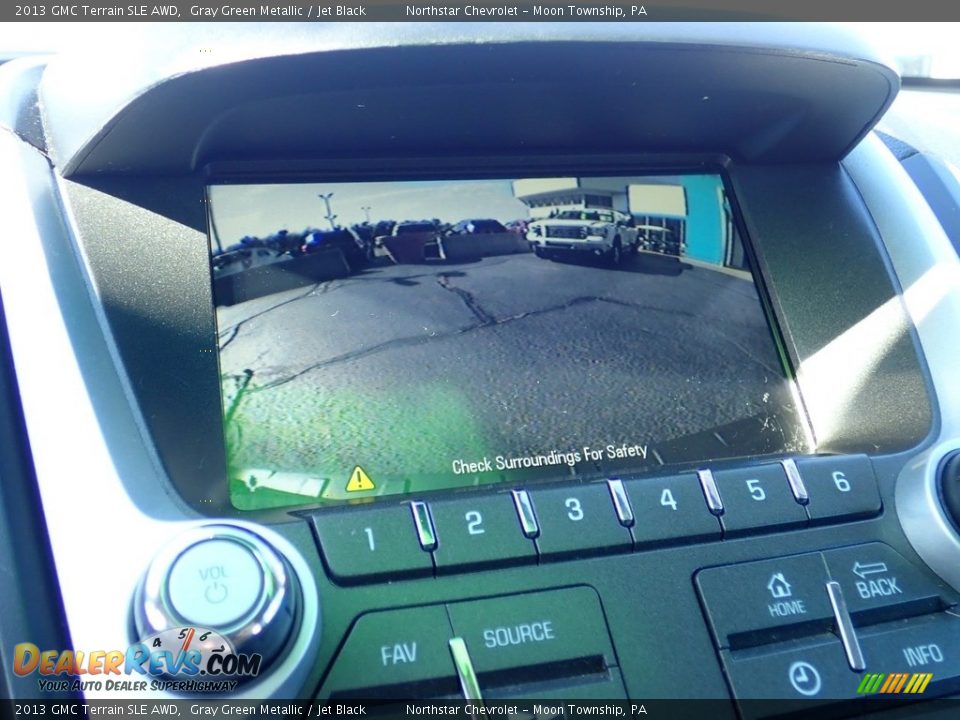 2013 GMC Terrain SLE AWD Gray Green Metallic / Jet Black Photo #30