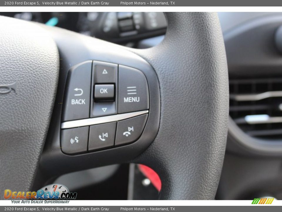 2020 Ford Escape S Steering Wheel Photo #11