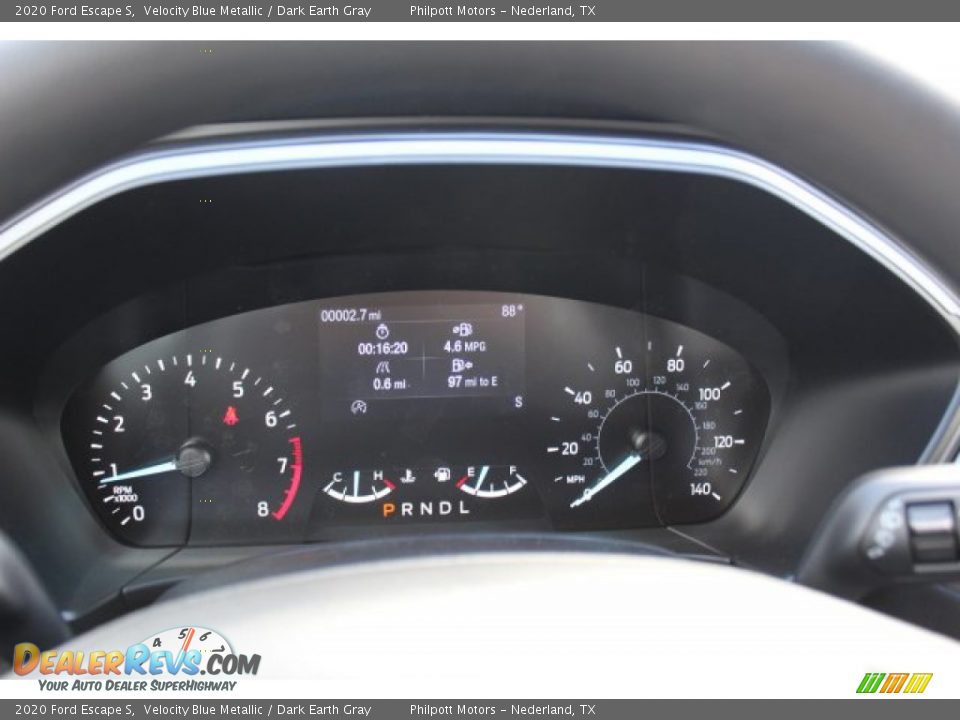 2020 Ford Escape S Gauges Photo #12