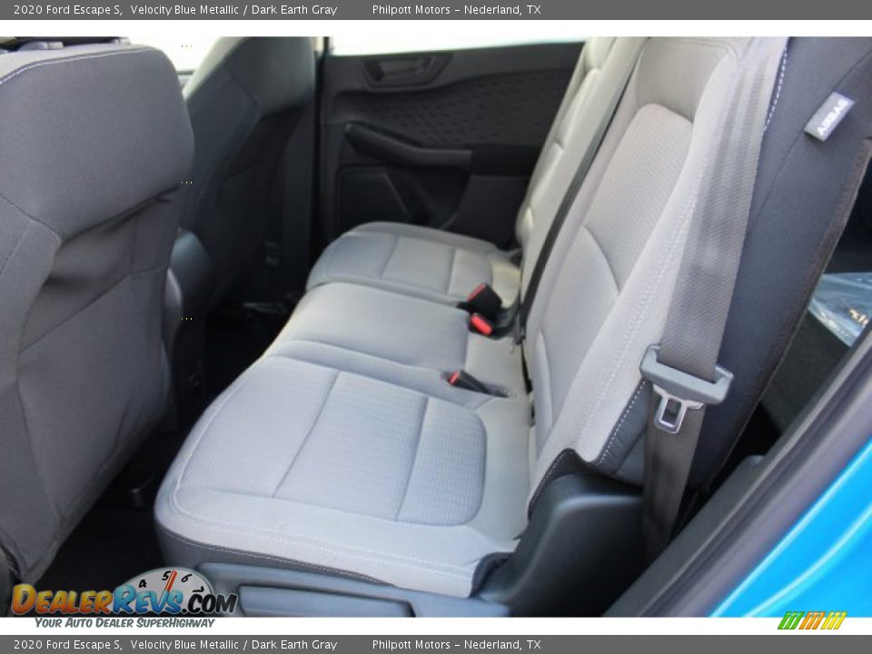 Rear Seat of 2020 Ford Escape S Photo #18