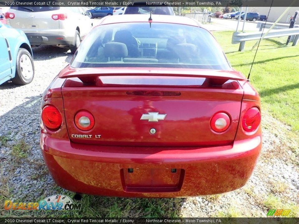 2010 Chevrolet Cobalt LT Coupe Crystal Red Tintcoat Metallic / Ebony Photo #3