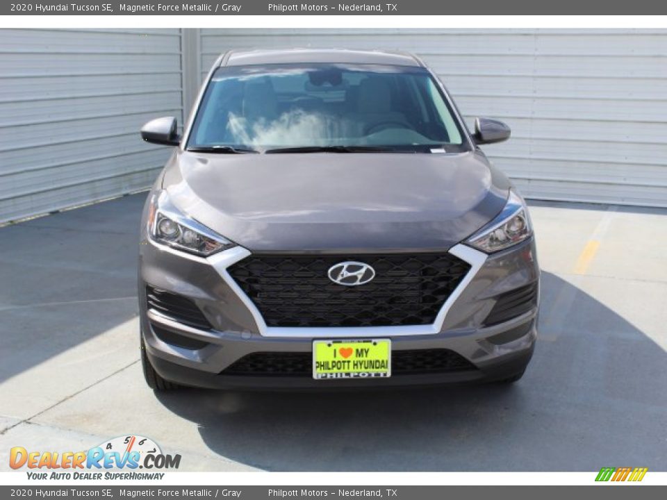 2020 Hyundai Tucson SE Magnetic Force Metallic / Gray Photo #3