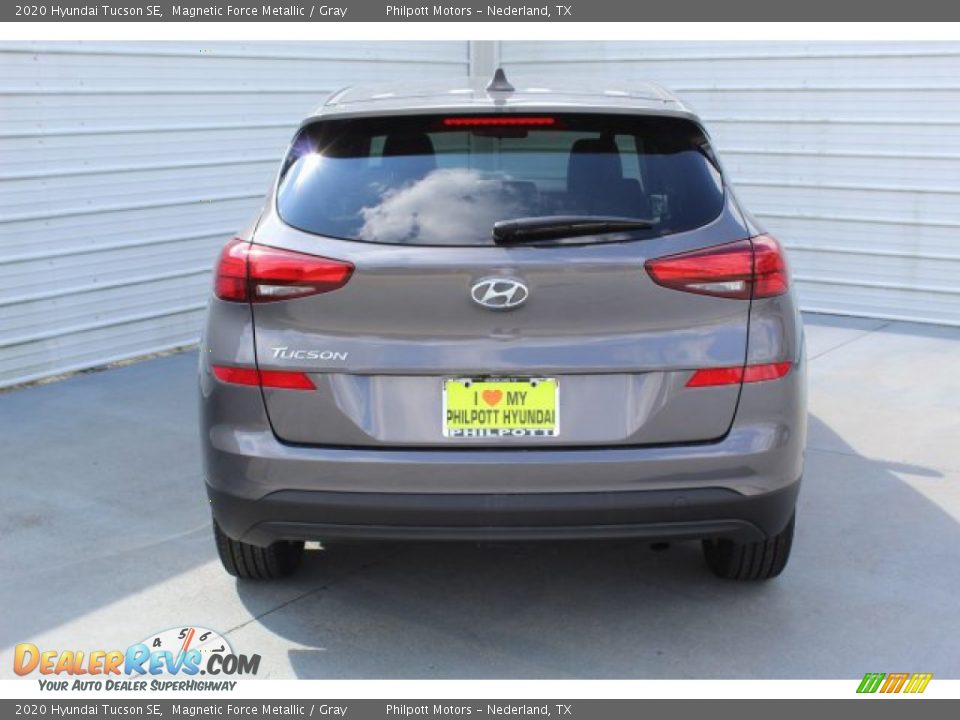 2020 Hyundai Tucson SE Magnetic Force Metallic / Gray Photo #7