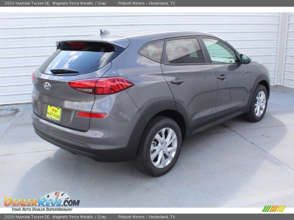 2020 Hyundai Tucson SE Magnetic Force Metallic / Gray Photo #8