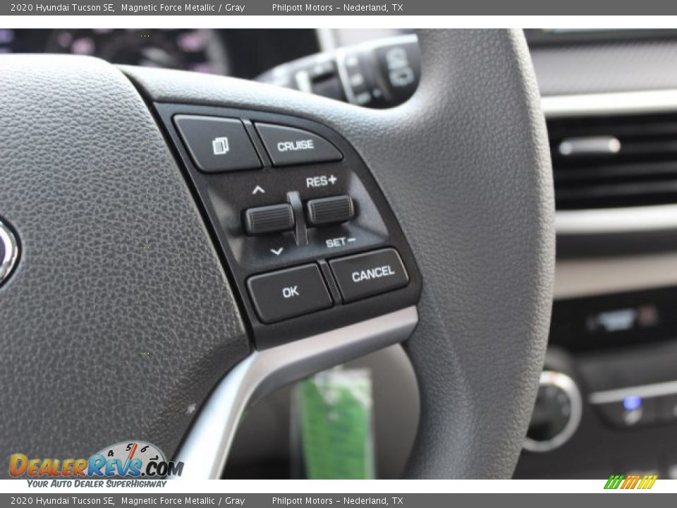 2020 Hyundai Tucson SE Magnetic Force Metallic / Gray Photo #12