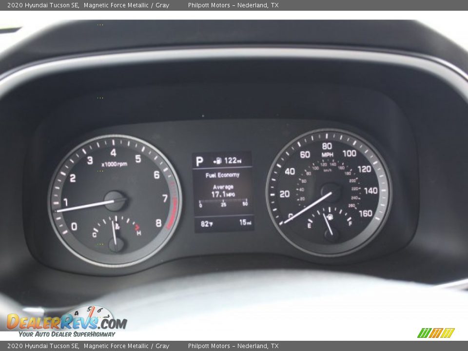 2020 Hyundai Tucson SE Magnetic Force Metallic / Gray Photo #13