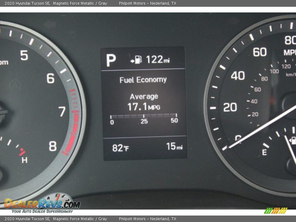 2020 Hyundai Tucson SE Magnetic Force Metallic / Gray Photo #14