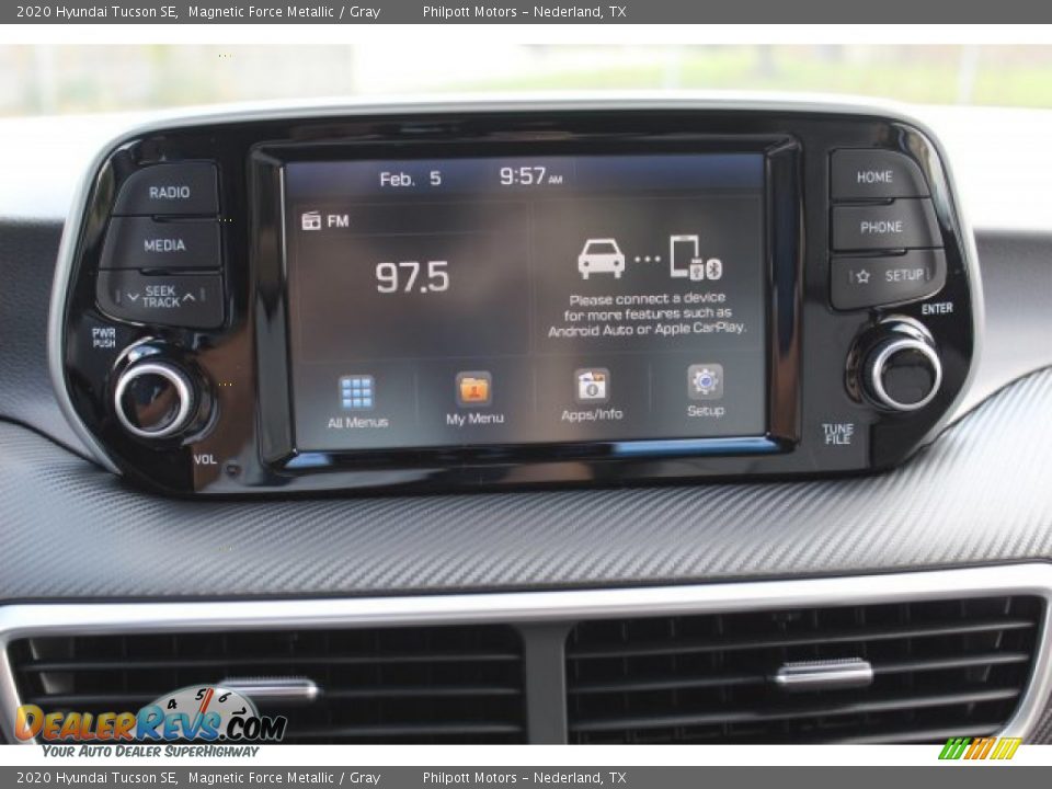 2020 Hyundai Tucson SE Magnetic Force Metallic / Gray Photo #15