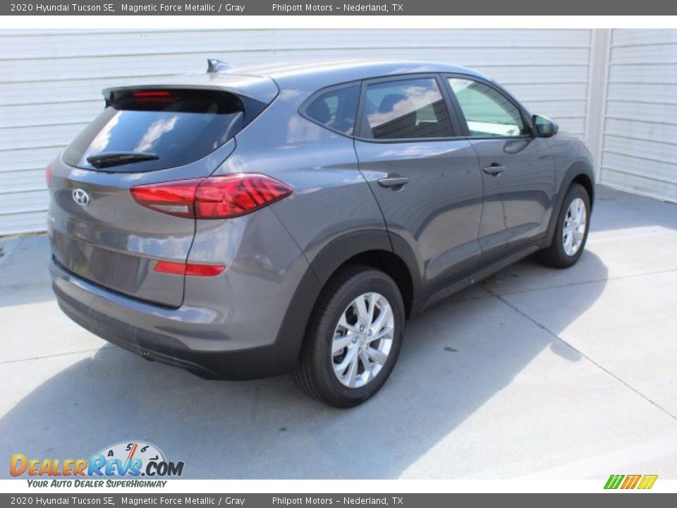 2020 Hyundai Tucson SE Magnetic Force Metallic / Gray Photo #8
