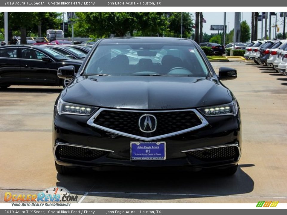 2019 Acura TLX Sedan Crystal Black Pearl / Ebony Photo #2