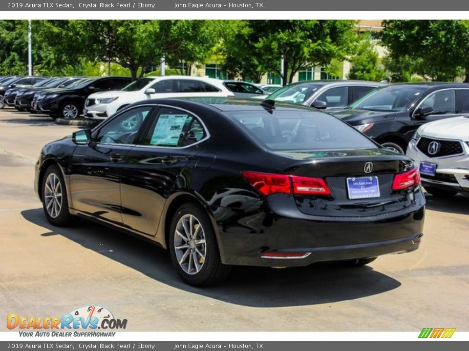 2019 Acura TLX Sedan Crystal Black Pearl / Ebony Photo #3