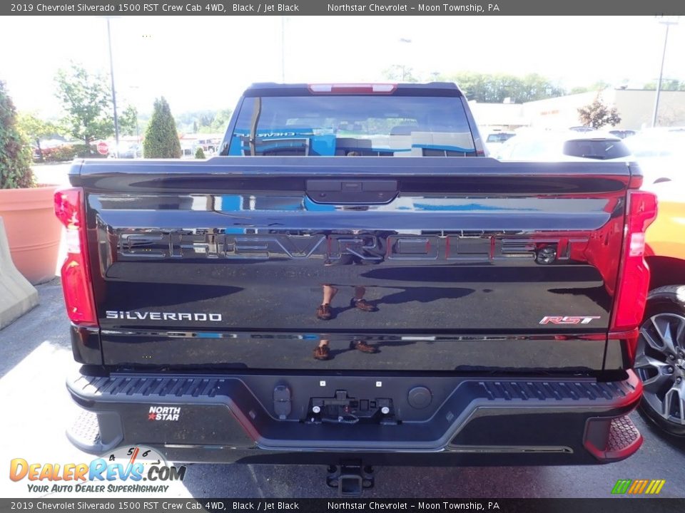 2019 Chevrolet Silverado 1500 RST Crew Cab 4WD Black / Jet Black Photo #3