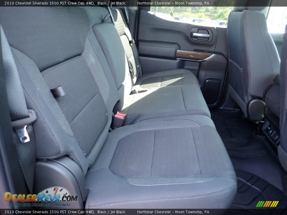 2019 Chevrolet Silverado 1500 RST Crew Cab 4WD Black / Jet Black Photo #10