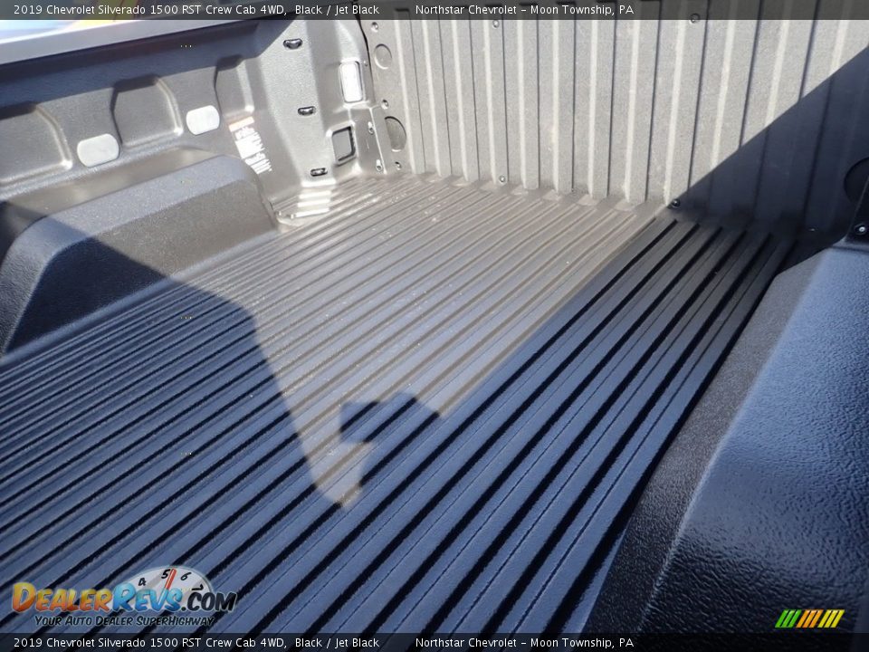 2019 Chevrolet Silverado 1500 RST Crew Cab 4WD Black / Jet Black Photo #12